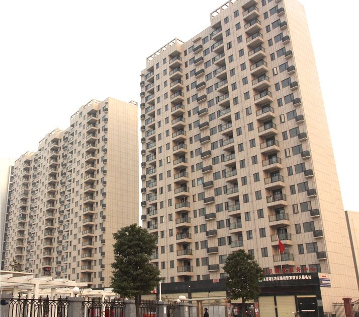 山东临清市站前小区花园